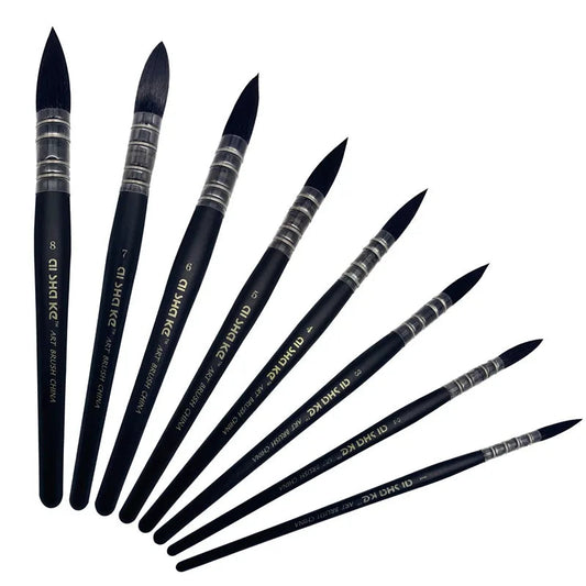 1pc Mop Watercolor Paint Brush Artist Nylon Round Painting Brushes for Acrylic Water Color Gouache Oil Painting Art Supplies    Home Decor Supply | Online Retail | ShoreShopper.com