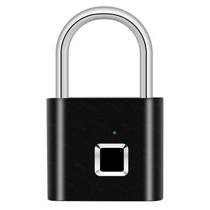 KERUI Smart Fingerprint Padlock Waterproof Fingerprint Keyless Door Lock Type C Rechargeable Security Padlock for House - ShoreCo.Shop