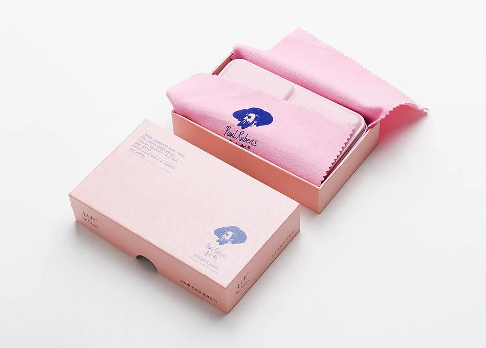 Original Paul Rubens 12/24/48 Pearlescent Watercolor Paint Set Portable Pink Box with Palette Flash Watercolor Paint    Home Decor Supply | Online Retail | ShoreShopper.com
