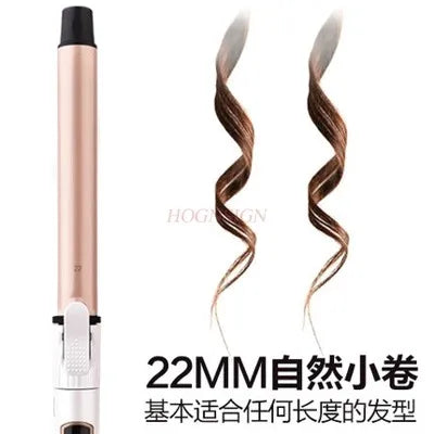 Professional Large Barrel Electric Hair Curler - Ceramic Dual-Use Rotating Curling Iron - ShoreCo.Shop