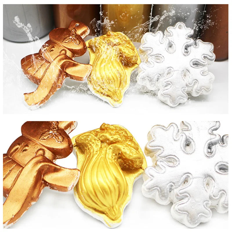 Metallic Acrylic Paint 5ML*5 Color Waterproof and Non-fading Plaster Sculpture Coloring DIY Hand-painted Graffiti Paint    Home Decor Supply | Online Retail | ShoreShopper.com