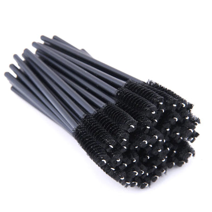 Lanjinglin 5/50pcs Eyelash Brush Crystal Eyelash Soft Eye Lashes Extension Mascara Wands Makeup Professional Makeup Tool - ShoreCo.Shop