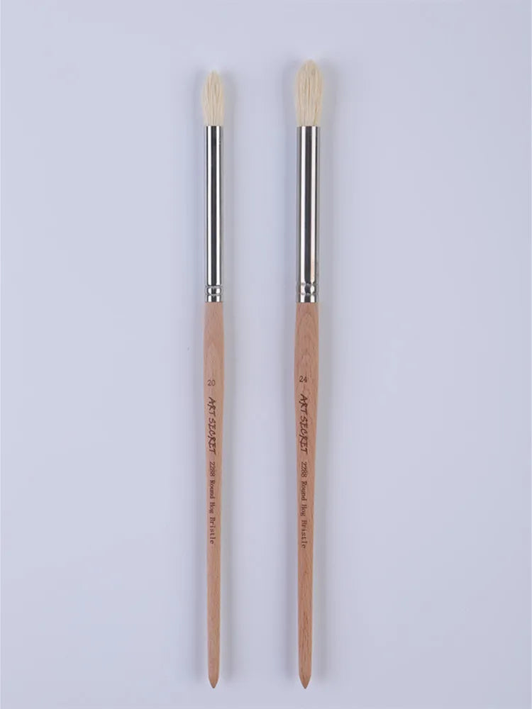 ArtSecret New Arrival 2288 24/Set Oil And Acrylic Painting Brush Hog Bristle Straw Mat Pouch&Canvas Pocket Artist Art Supplies    Home Decor Supply | Online Retail | ShoreShopper.com