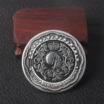 Big Size John Wick 4 Blood Oath Marker Coin Keychain Gold and Adjudicator Coin Metal Prop Accessories Collection Gift - ShoreCo.Shop