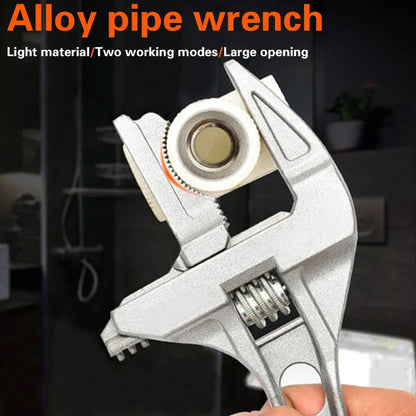 Adjustable Wrench Universal Monkey Spanner Multi-function plumbing Hand Tools Nut Sink Wrench Bathroom Pipe Large Open Spanner    Home Decor Supply | Online Retail | ShoreShopper.com