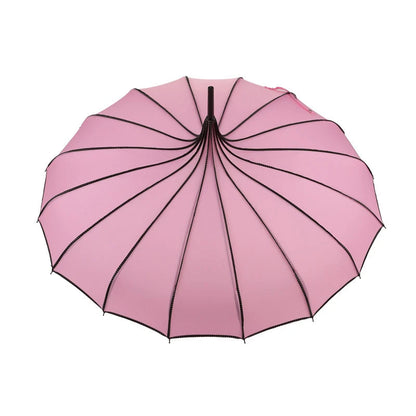 Windproof Folding Umbrella, UV Protective, Travel Umbrella, Wedding Party Fashion, Vintage Pagoda Umbrella    Your Coastal Marketplace | Shoreshopper.com