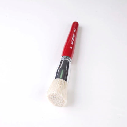 Artsecret Paint Stencil Art Supplies Artist Brush No.2820S Chungking Bristle Hair Short Red Wooden Handle Aluminum Ferrule    Home Decor Supply | Online Retail | ShoreShopper.com