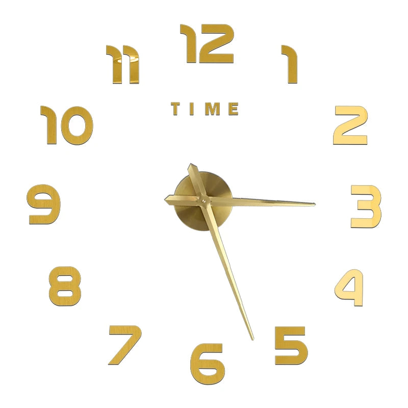 2D/3D Large Roman Numeral Acrylic Mirror Wall Clock Sticker Fashion DIY Quartz Clocks Watch Home Decoration Living Room Stickers    Home Decor Supply | Online Retail | ShoreShopper.com