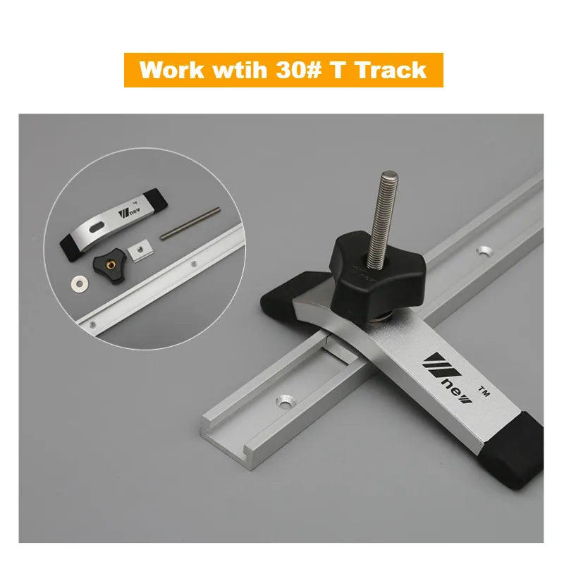 T Track Slider M8 T Screw M8 Nut Saw Table Acting Hold Down Clamp for T-Slot T-Track Woodworking  DIY Tools    Home Decor Supply | Online Retail | ShoreShopper.com