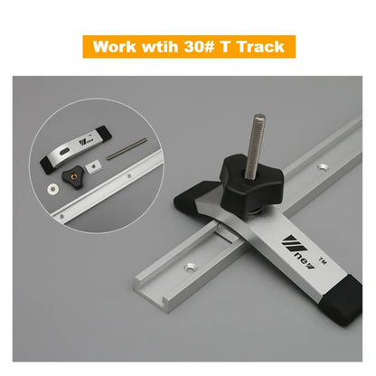 T Track Slider M8 T Screw M8 Nut Saw Table Acting Hold Down Clamp for T-Slot T-Track Woodworking  DIY Tools    Home Decor Supply | Online Retail | ShoreShopper.com