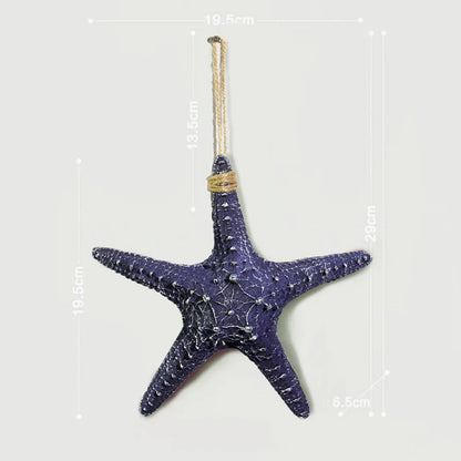 Conch Starfish Beach Decor Nautical Home Bedroom Living Room Hanging Vase Creative Background Wall Decoration Seashells    Your Coastal Marketplace | Shoreshopper.com