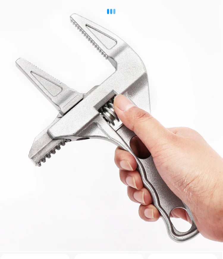 Adjustable Wrench Universal Monkey Spanner Multi-function plumbing Hand Tools Nut Sink Wrench Bathroom Pipe Large Open Spanner    Home Decor Supply | Online Retail | ShoreShopper.com