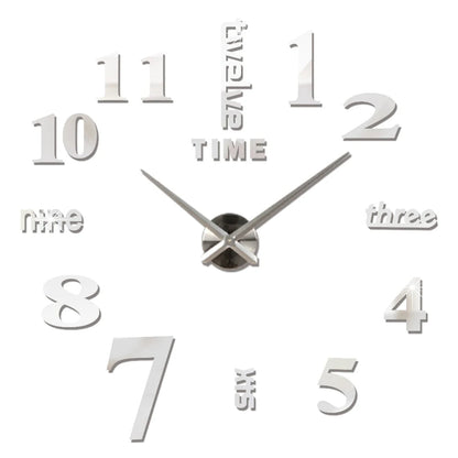 2D/3D Large Roman Numeral Acrylic Mirror Wall Clock Sticker Fashion DIY Quartz Clocks Watch Home Decoration Living Room Stickers    Home Decor Supply | Online Retail | ShoreShopper.com