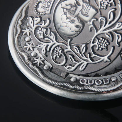 Big Size John Wick 4 Blood Oath Marker Coin Keychain Gold and Adjudicator Coin Metal Prop Accessories Collection Gift - ShoreCo.Shop