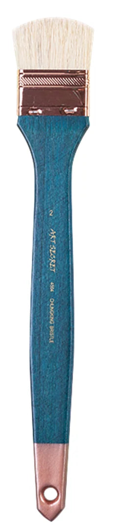ArtSecret Paint-Brush Bristle Blue Handle Stainless Ferrule Scrubbing Art Painting Tool For Professional Painter 4504    Home Decor Supply | Online Retail | ShoreShopper.com