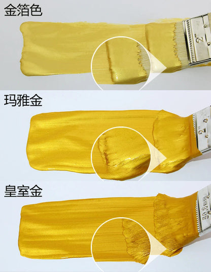 50g Bright Gold Paint,  Wood Paint, Metal Lacquer ,tasteless Water-based Paint, Can Be Applied on Any Surface    Home Decor Supply | Online Retail | ShoreShopper.com