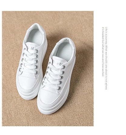 LunaStratus Breathable Platform Sneakers - 8cm Height-Increasing Casual Walking Shoes for Women    Your Coastal Marketplace | Shoreshopper.com