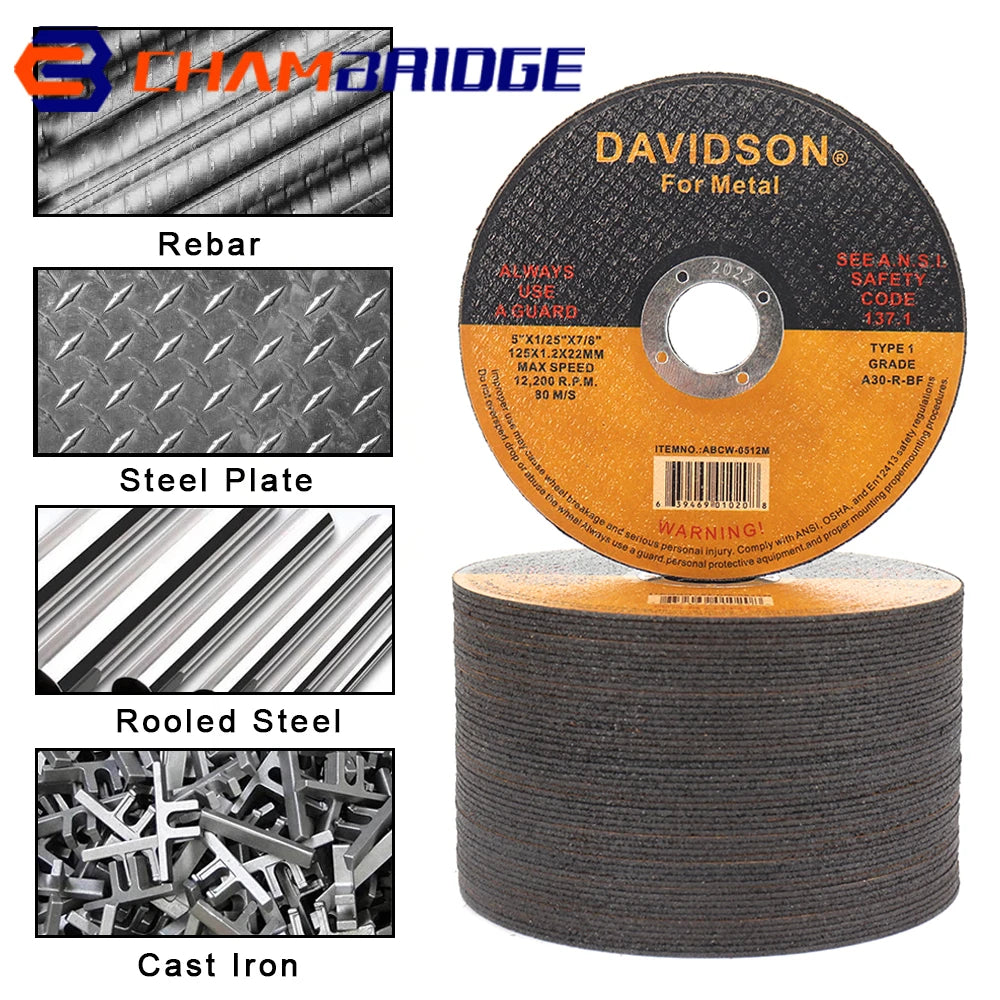 125mm Cut Off Wheel 5 " Metal Cutting Disc Angle Grinder Rotary Circular Saw Disc for Metal Stainless Steel Iron Cutting 1-30pcs    Home Decor Supply | Online Retail | ShoreShopper.com