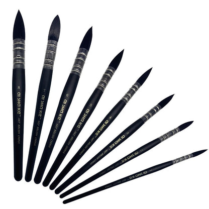 1pc Mop Watercolor Paint Brush Artist Nylon Round Painting Brushes for Acrylic Water Color Gouache Oil Painting Art Supplies    Home Decor Supply | Online Retail | ShoreShopper.com