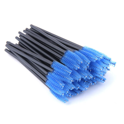 Lanjinglin 5/50pcs Eyelash Brush Crystal Eyelash Soft Eye Lashes Extension Mascara Wands Makeup Professional Makeup Tool - ShoreCo.Shop
