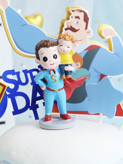 Hold Baby Super Dad Daddy Father's Day Cake Topper for Dad's Birthday Party Decorations Baking Supplies Love Gifts    Your Coastal Marketplace | Shoreshopper.com