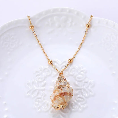 Hot Selling Various Styles of Women Natural Shell Necklace Summer Beach Jewelry Shopify Dropshipping Boho Necklaces    Home Decor Supply | Online Retail | ShoreShopper.com