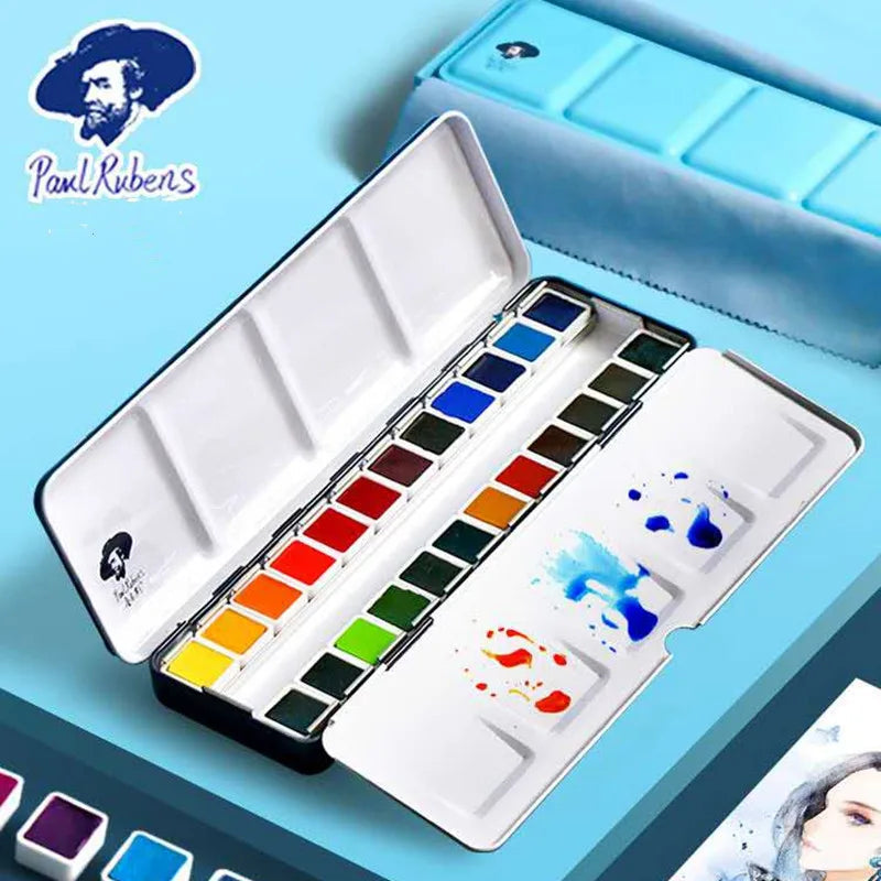Superior Professional Solid Watercolor Paints Set With Water Brush Pen Water Color Paint Acuarelas Art Supplies For Artist    Home Decor Supply | Online Retail | ShoreShopper.com