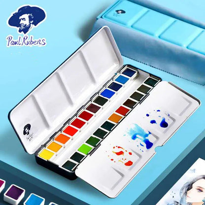 Superior Professional Solid Watercolor Paints Set With Water Brush Pen Water Color Paint Acuarelas Art Supplies For Artist    Home Decor Supply | Online Retail | ShoreShopper.com