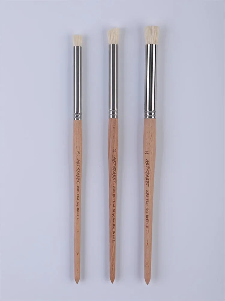 ArtSecret New Arrival 2288 24/Set Oil And Acrylic Painting Brush Hog Bristle Straw Mat Pouch&Canvas Pocket Artist Art Supplies    Home Decor Supply | Online Retail | ShoreShopper.com