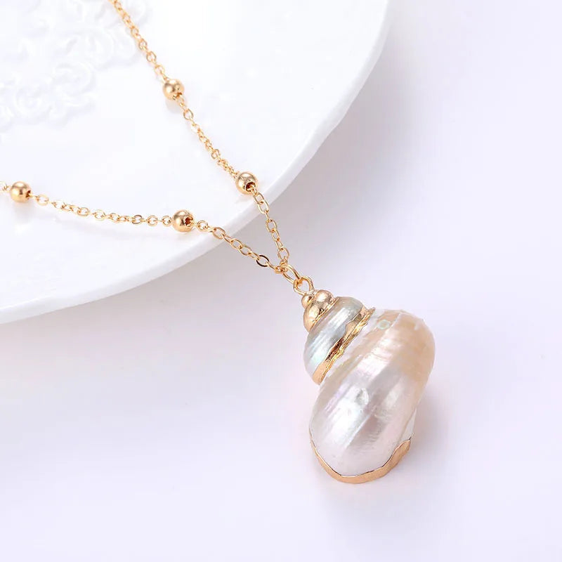 Hot Selling Various Styles of Women Natural Shell Necklace Summer Beach Jewelry Shopify Dropshipping Boho Necklaces    Home Decor Supply | Online Retail | ShoreShopper.com