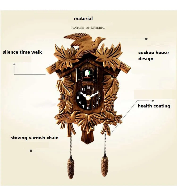 14inch Cuckoo Clock Living Room Wall Clock Bird Cuckoo Alarm Clock Wall-watch Children Unicorn Decorations Home Day Time Alarm    Home Decor Supply | Online Retail | ShoreShopper.com