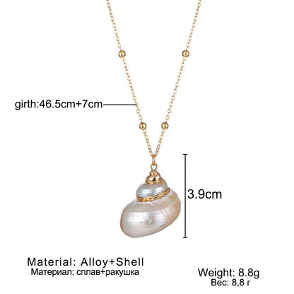 Hot Selling Various Styles of Women Natural Shell Necklace Summer Beach Jewelry Shopify Dropshipping Boho Necklaces    Home Decor Supply | Online Retail | ShoreShopper.com