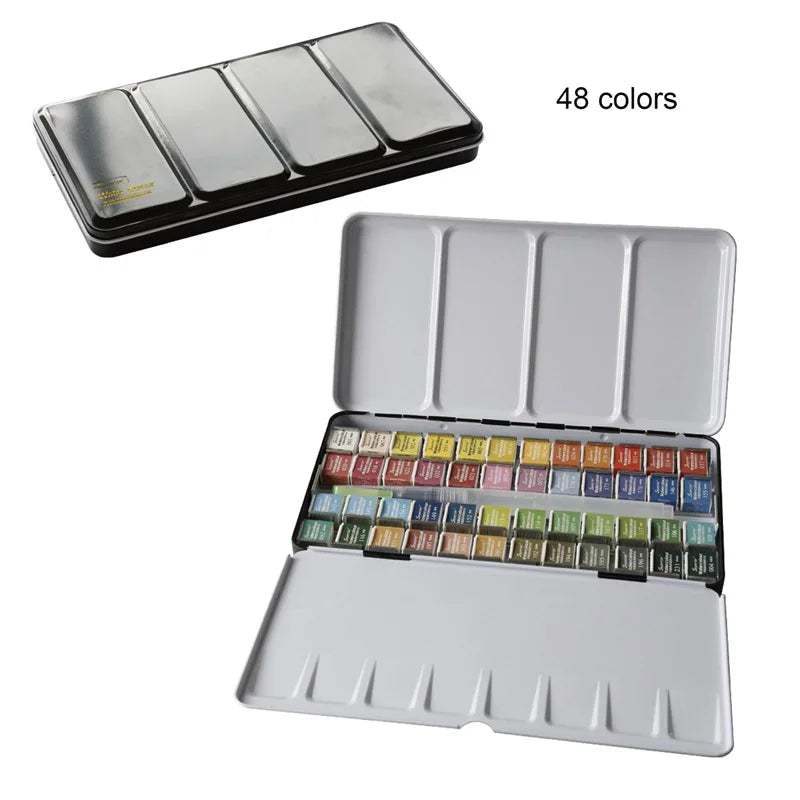Superior Professional Solid Watercolor Paints Set With Water Brush Pen Water Color Paint Acuarelas Art Supplies For Artist    Home Decor Supply | Online Retail | ShoreShopper.com