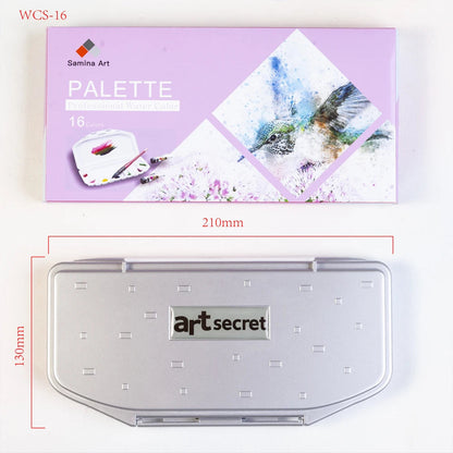 ArtSecret WCS-16 High Quality 16 Wells Watercolor Acrylic Color Pallette For Watercolor Painting Art Tools Supplies    Home Decor Supply | Online Retail | ShoreShopper.com