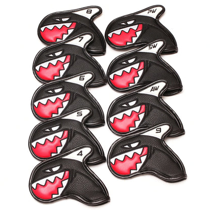 New 9pcs / Set Cool Golf Irons Headcovers  #4-9PAS Golf Iron Set Head Covers  for Man Women - ShoreCo.Shop