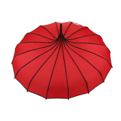 Windproof Folding Umbrella, UV Protective, Travel Umbrella, Wedding Party Fashion, Vintage Pagoda Umbrella    Your Coastal Marketplace | Shoreshopper.com