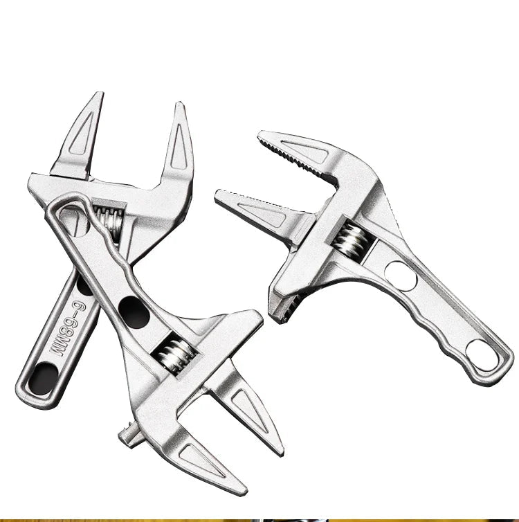 Adjustable Wrench Universal Monkey Spanner Multi-function plumbing Hand Tools Nut Sink Wrench Bathroom Pipe Large Open Spanner    Home Decor Supply | Online Retail | ShoreShopper.com