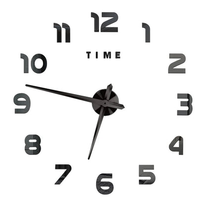 2D/3D Large Roman Numeral Acrylic Mirror Wall Clock Sticker Fashion DIY Quartz Clocks Watch Home Decoration Living Room Stickers    Home Decor Supply | Online Retail | ShoreShopper.com