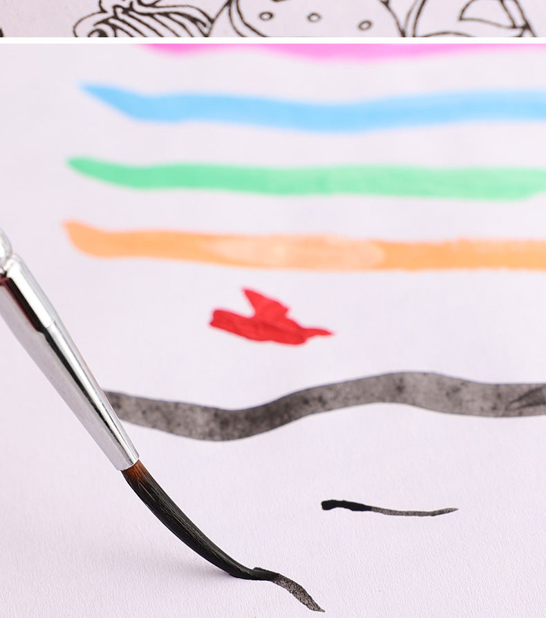Artist Paint Brush 6 Pcs Set Thin Pen Extra Long Fine Point Liner Tip #000#00#0#1#2#3, Scale Models Nail Acrylic Oil Watercolor    Home Decor Supply | Online Retail | ShoreShopper.com