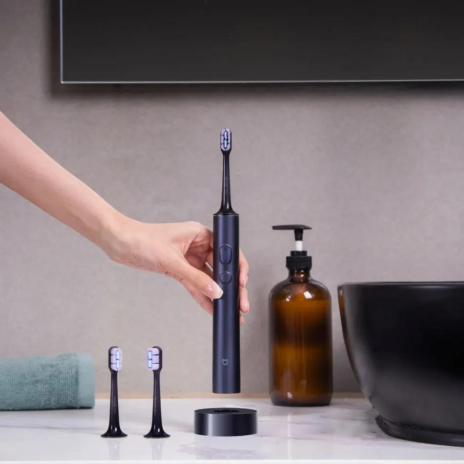 Mijia T700 Sonic Electric Toothbrush LED Display IPX7 Waterproof Super Dense Soft Bristle Inductive Charging Oral Care - ShoreCo.Shop