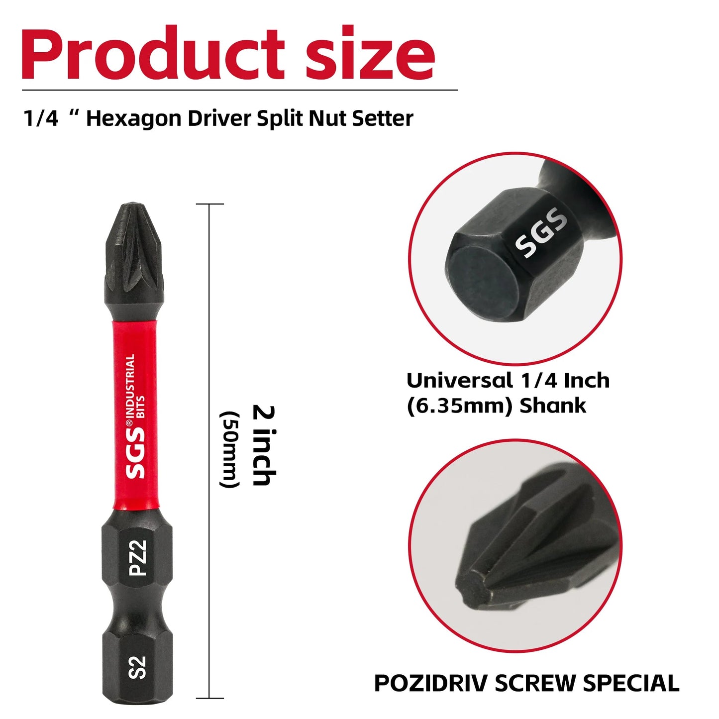 10/20 Pieces of Strong Magnetic Impact-Resistant Pz2 Screwdriver Bit Set, 50mm S2 Steel, Non-Slip High Hardness Tip, Special Tools for Home Renovation/Decoration    Home Decor Supply | Online Retail | ShoreShopper.com