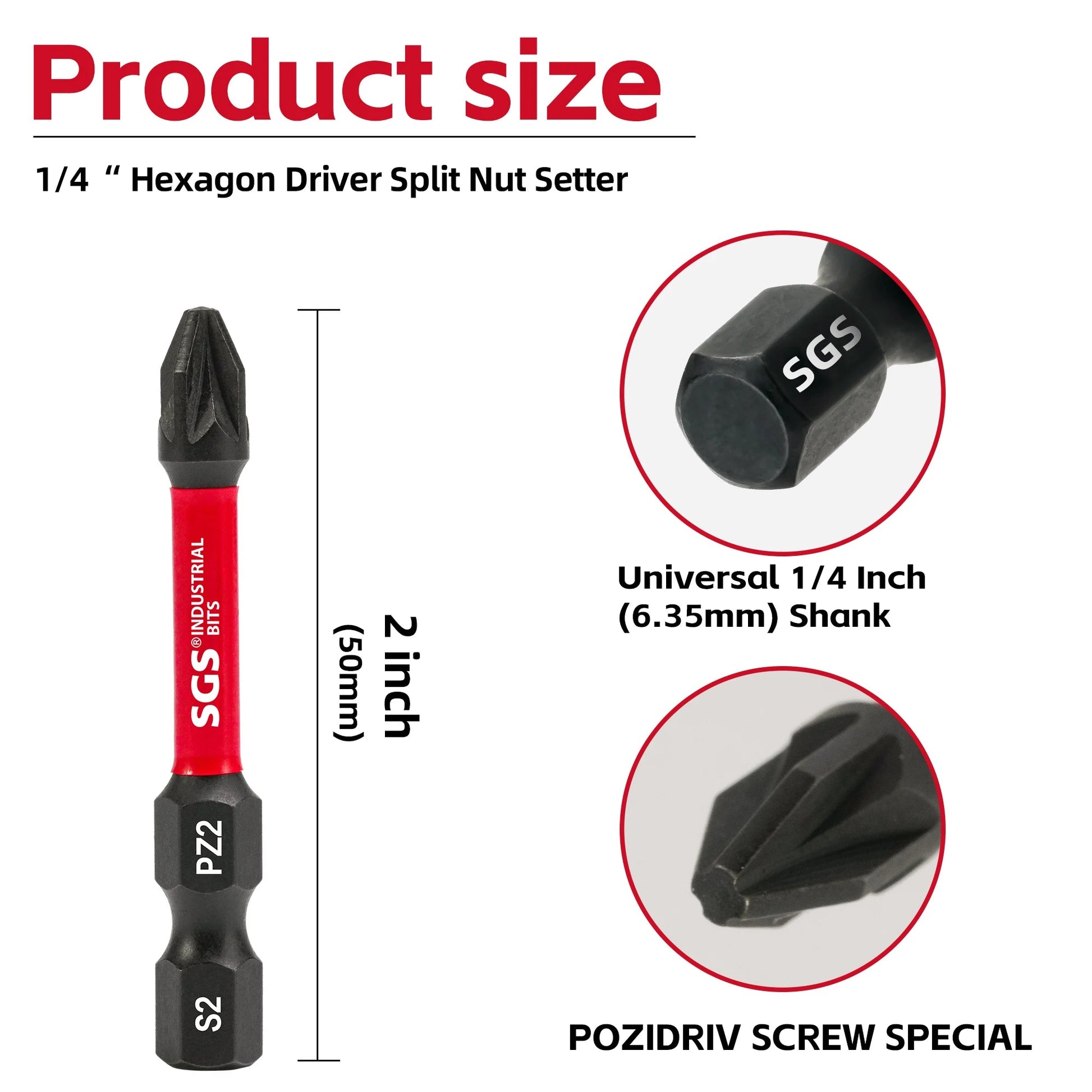 10/20 Pieces of Strong Magnetic Impact-Resistant Pz2 Screwdriver Bit Set, 50mm S2 Steel, Non-Slip High Hardness Tip, Special Tools for Home Renovation/Decoration    Home Decor Supply | Online Retail | ShoreShopper.com