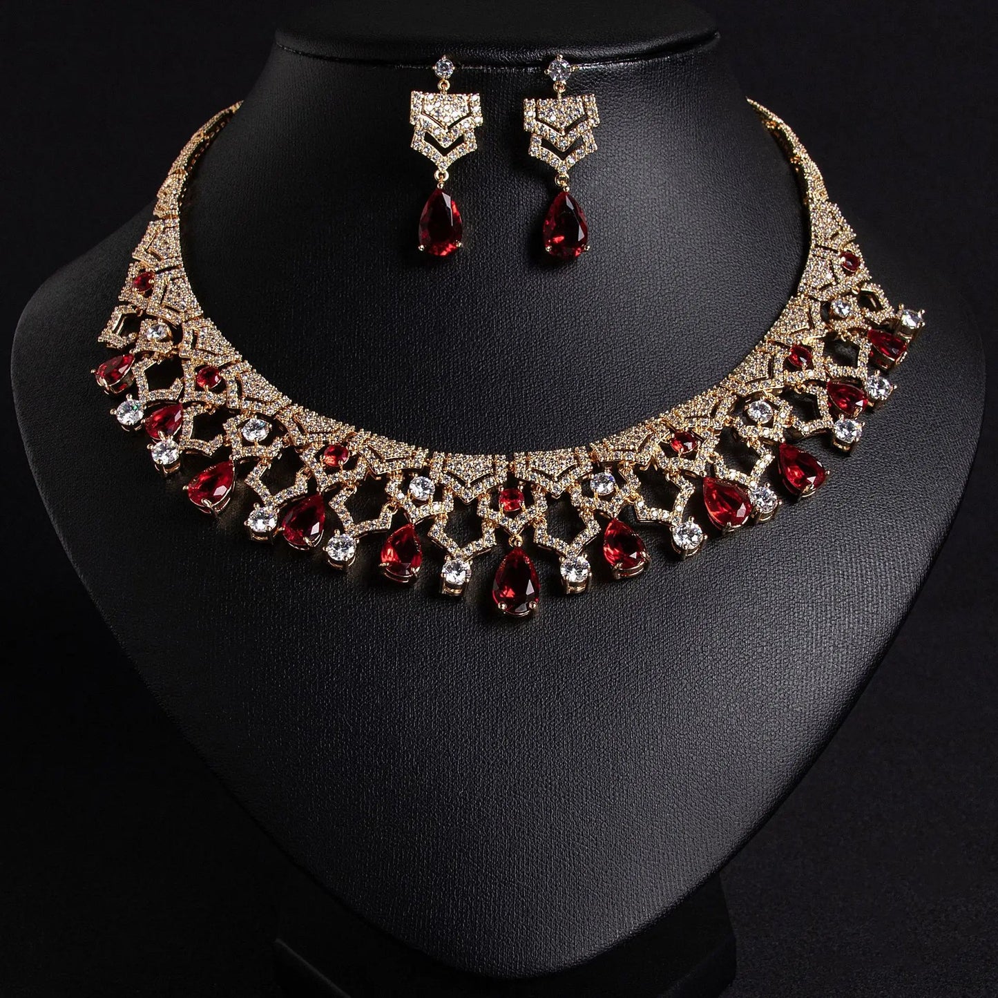 Exquisite Appeal Women High Jewelry Set 2 Piece Necklace Earrings Dress Accessories for Festive Wedding Prom Host Gift 2026    Home Decor Supply | Online Retail | ShoreShopper.com