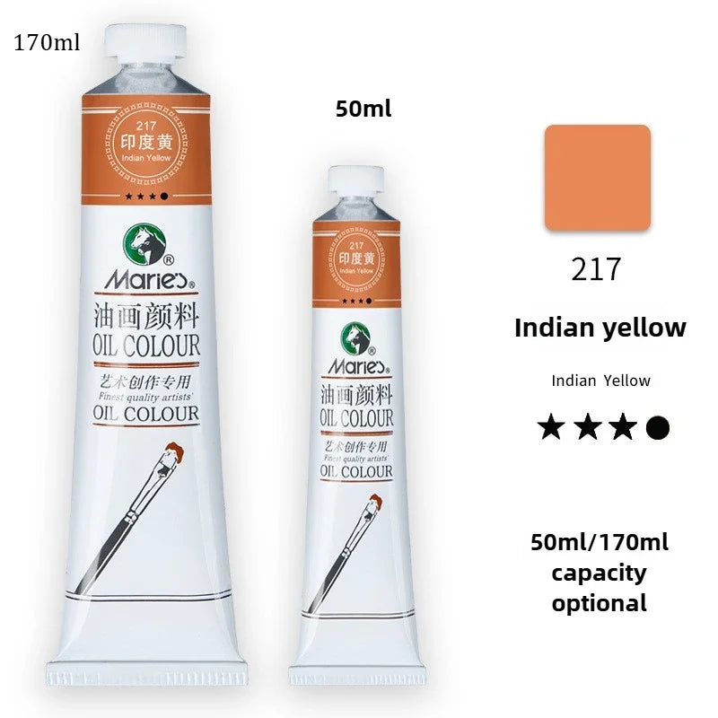 Marie's Oil Paint 170ML Oil Painting Art Creation Pigment Large Oil Paint Paint Single Commonly Used 24 Colors    Home Decor Supply | Online Retail | ShoreShopper.com