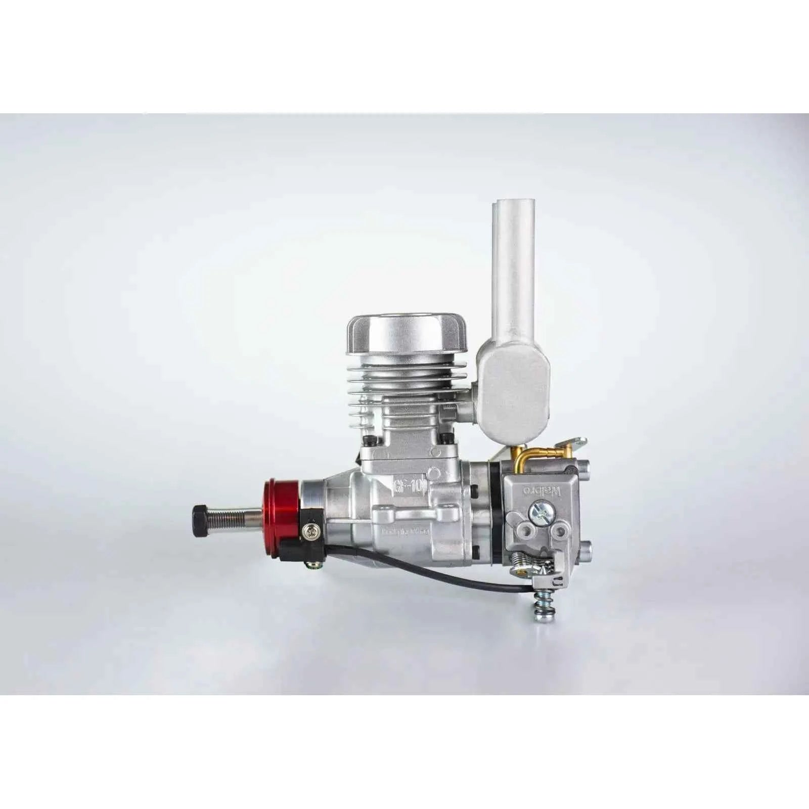 RCGF 10cc Rear Exhaust Gas Engine New Version, with Walbro Carb for Sport RC Models