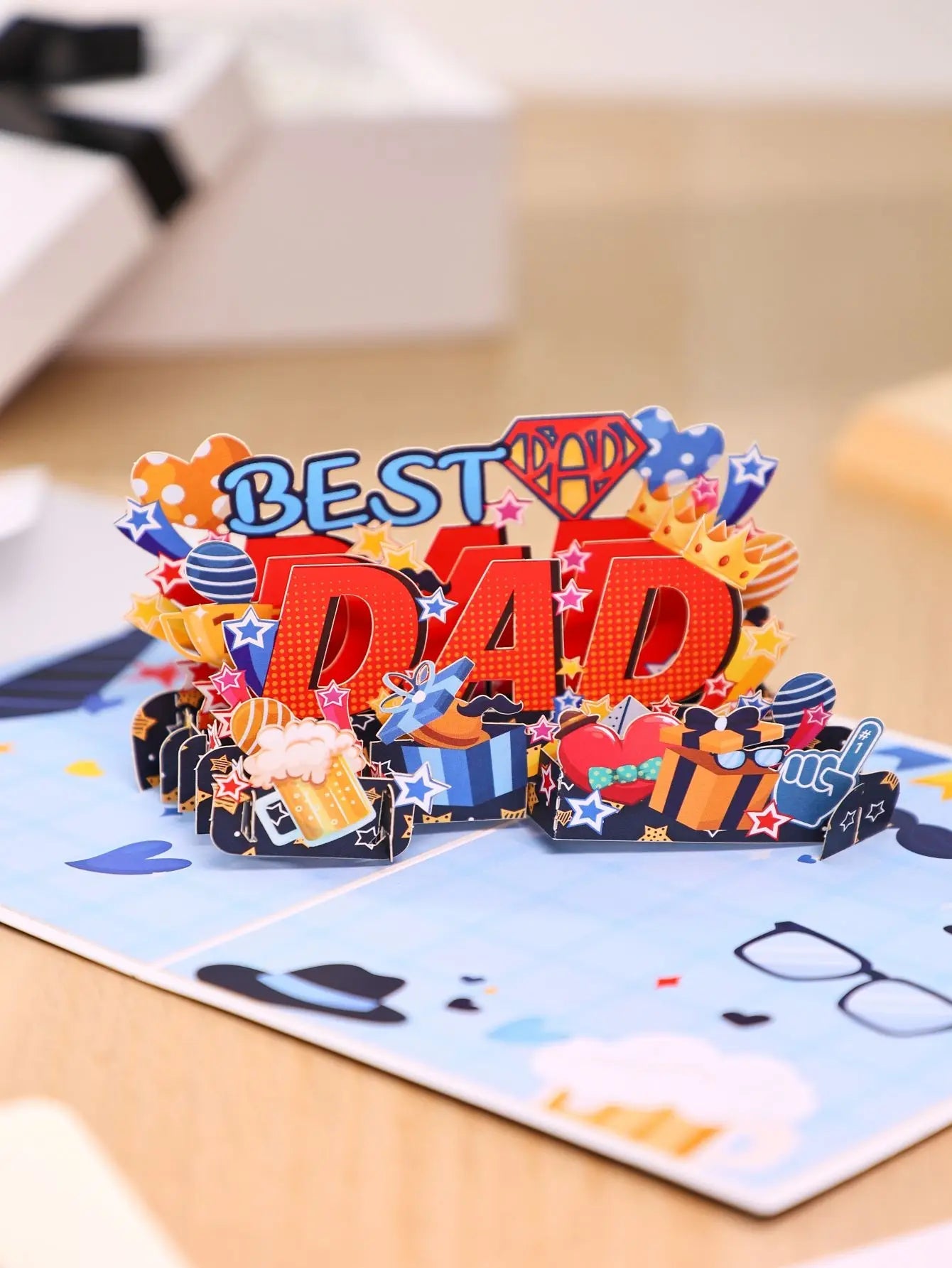 Best Dad Greeting Cards, Handmade Floral Cards, Creative Paper Crafts for Father's Day, Birthdays, and Anniversaries.    Your Coastal Marketplace | Shoreshopper.com