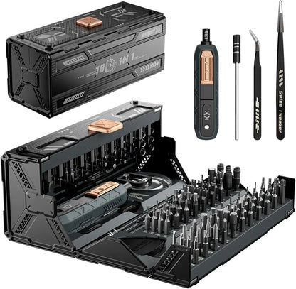 Professional 160-Bit Magnetic Screwdriver Set, 21 Precision Types for Laptop Watch Xbox Console Glasses Doorbell DIY Electronics    Home Decor Supply | Online Retail | ShoreShopper.com