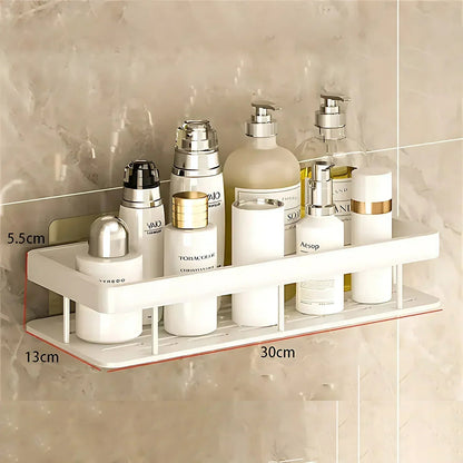 Bathroom Shelf Kitchen Storage Organizer Aluminum Alloy Shampoo Rack Shower Shelf Bathroom Accessories No Drill Shelf    Home Decor Supply | Online Retail | ShoreShopper.com