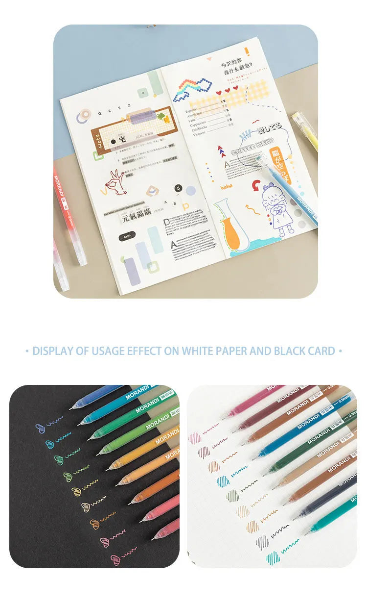 Languo 27-207 Colors Of One Set Drawing Handbook Pens Student DIY Graffiti Multi-Color Gel Pen Writing Marker Stationery    Home Decor Supply | Online Retail | ShoreShopper.com