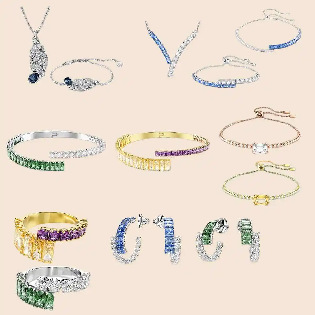 2026 Jewelry Set SW Luxury Design Simple, Elegant, Fashionable, Avant Garde, Unique and Suitable for Giving Gifts    Home Decor Supply | Online Retail | ShoreShopper.com